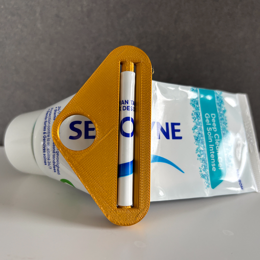 3D Geprinte Tandpasta Knijper