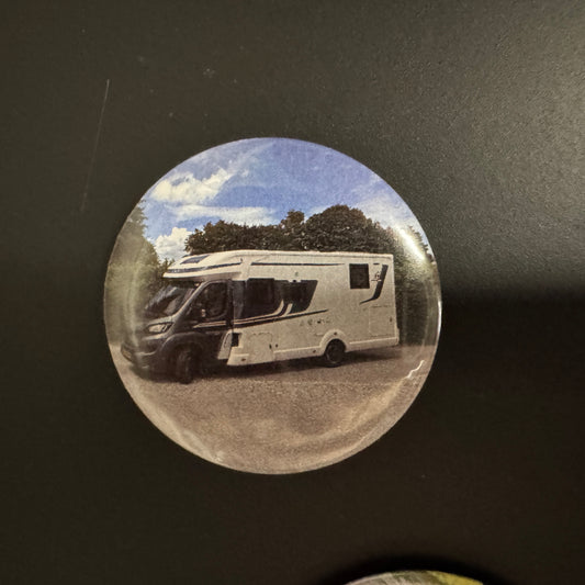 Magneetbutton met eigen foto 58mm