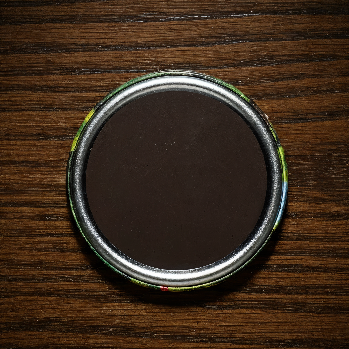 Magneet Button rode camper met "Camper for Live" - 58mm